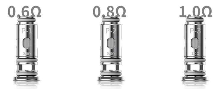 Варианты койлов P-series Pasito Mini