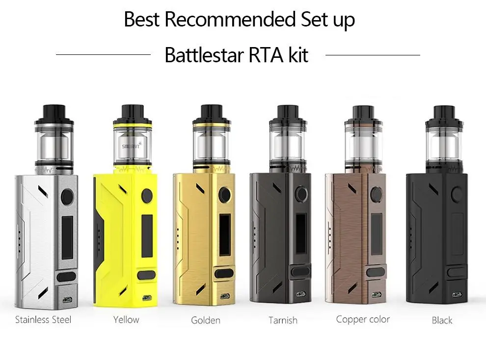 battlestar Best Recommended Set up Battlestar RTA kit